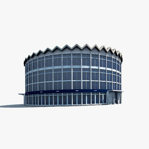 rotunda building 3ds