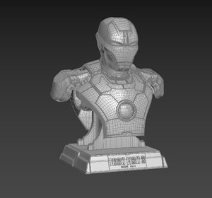iron man 3D model
