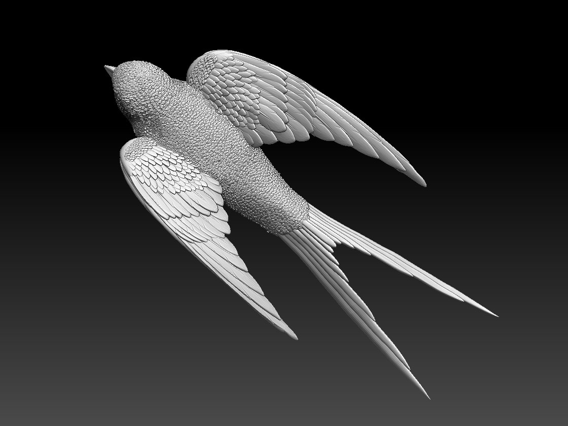 3d Model Birds Art Sculptures Turbosquid 1647495