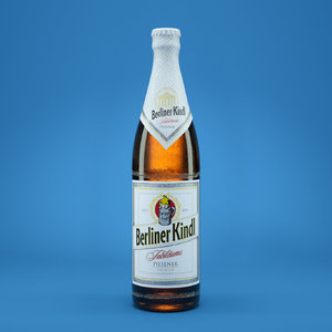 berliner kindl beer bottle 3d model
