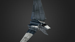 shuttle imperial 3D model