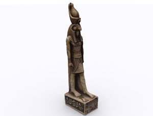 3D horus figurine