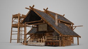3D ancient smithy shops