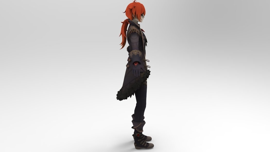 genshin impact 3d figure