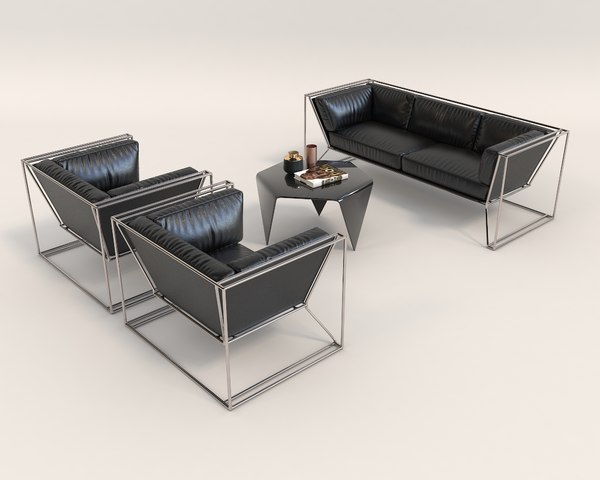 contemporary design sofa 3D model