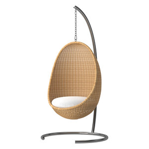 3D model hanging chair egg