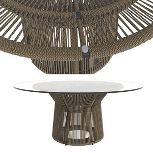 3D table acacia dining holly model