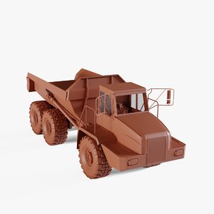 3D off-highway truck model