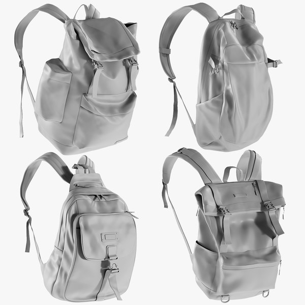 mesh backpack 7 - 3D model