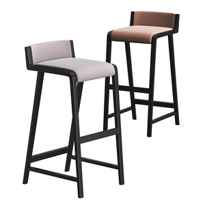 lars bar stool 3D model