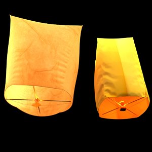 3D chinese lantern