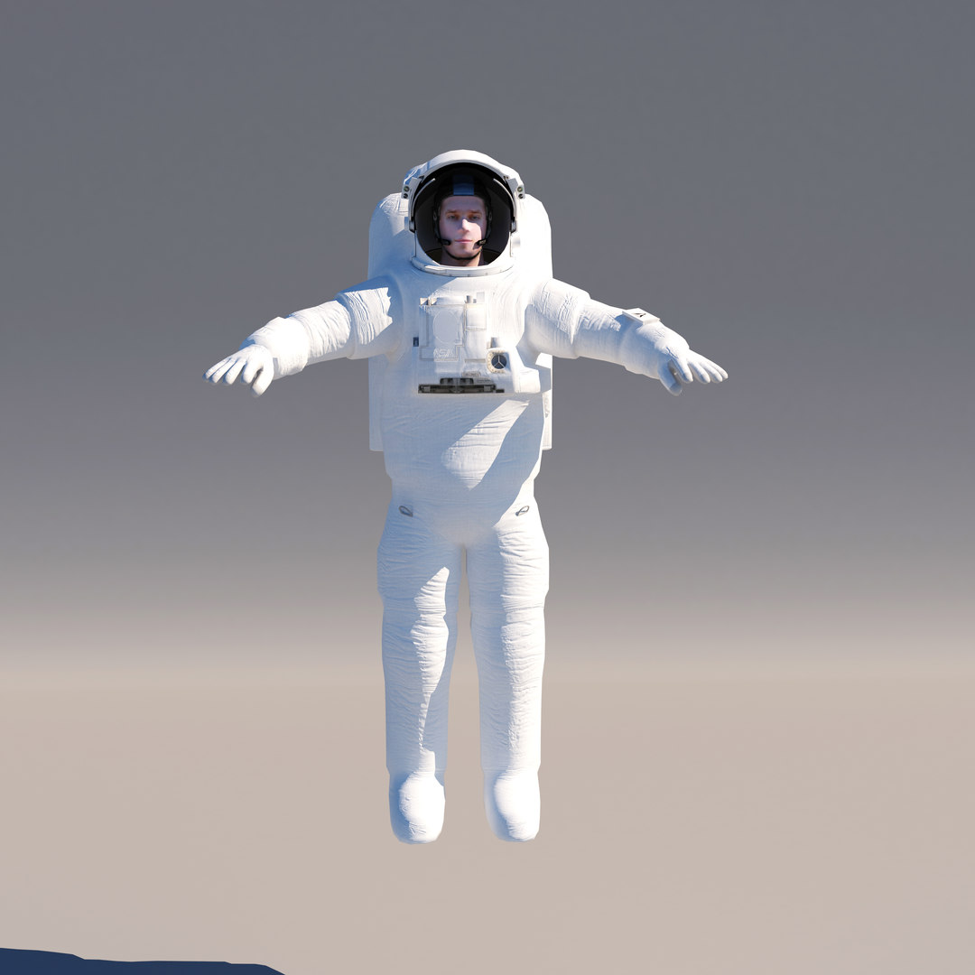 Free 3D model astronaut pbr space suit TurboSquid 1650815