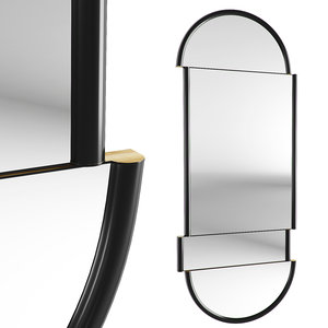 split mirror long 3D model