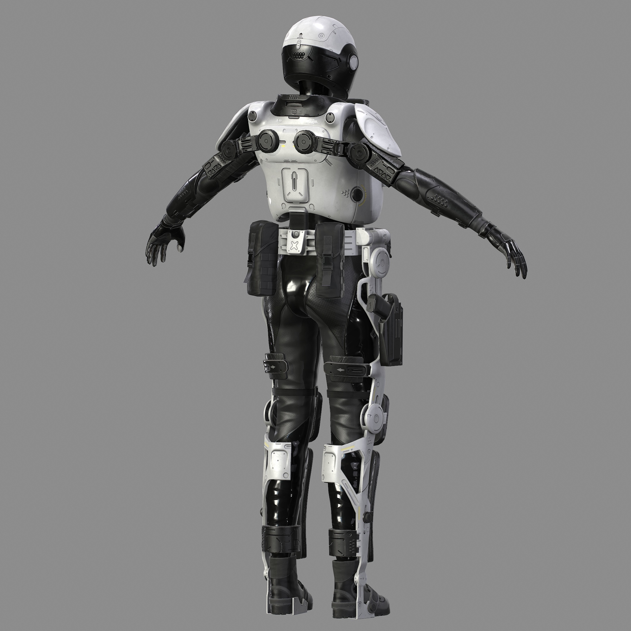 Overall exoskeleton 3D model - TurboSquid 1651028