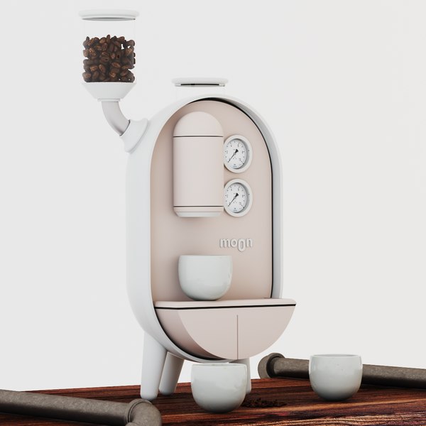 3D moon coffee maker cm - TurboSquid 