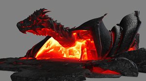 3D dragon