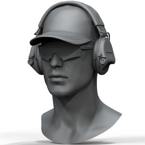 3D msa shooter s cap