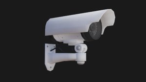 security camera 3D model