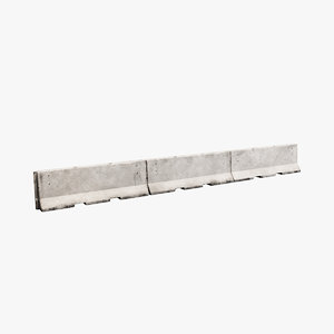 3D concrete barrier v1