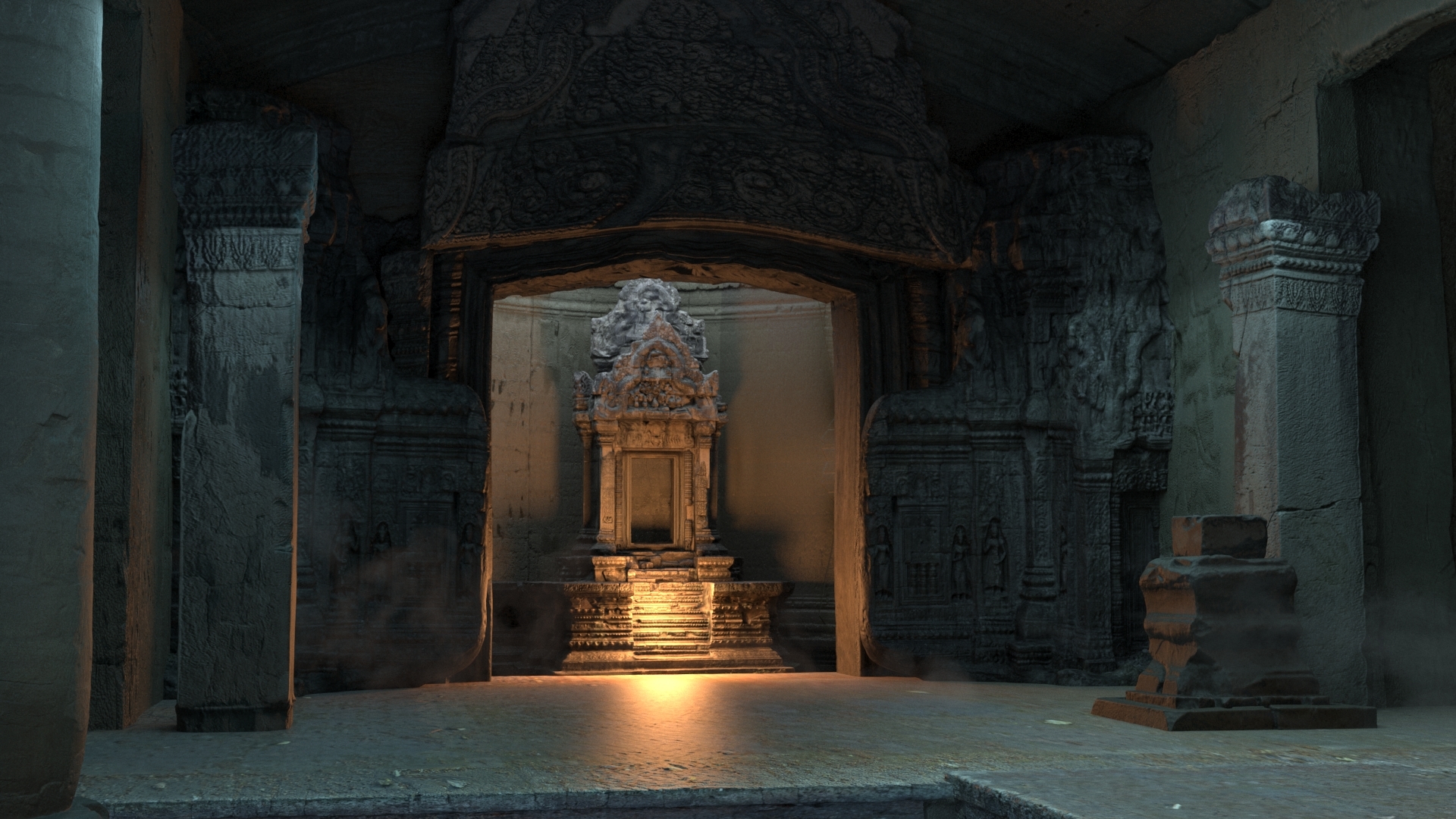 Become The Guard Ai Of The Lost Civilization After Transmigration Temple lost civilization 4 3D model - TurboSquid 1654154
