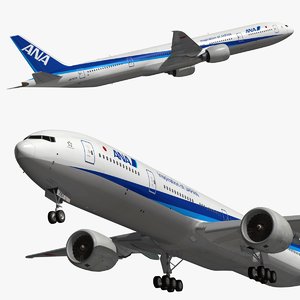 boeing 777 ana airways model