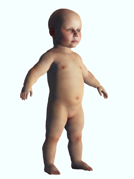3D human baby