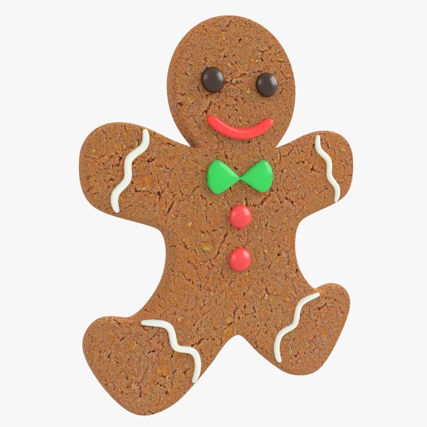 3D gingerbread christmas cookie pack - TurboSquid 1654868