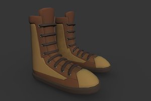 3D model boots t