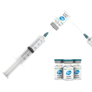 3D syringe vaccine model