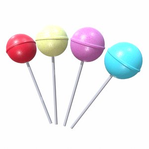 christmas lollipop 3D