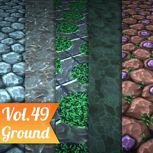 Ground Vol 49 - Game PBR Textures Texture