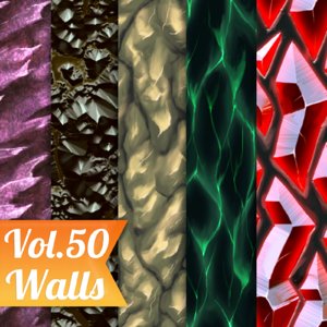 Walls Vol 50 - Game PBR Textures Texture