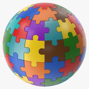 sphere puzzle model