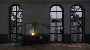 interior scene 3D model