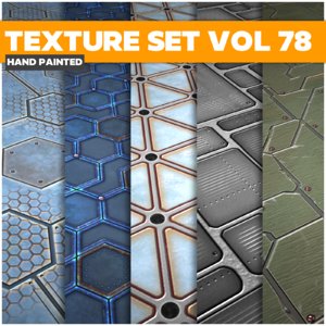 Scifi Vol 78 - Game PBR Textures Texture