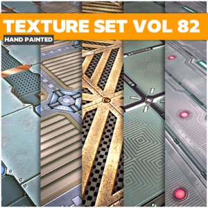 Scifi Vol 82 - Game PBR Textures Texture