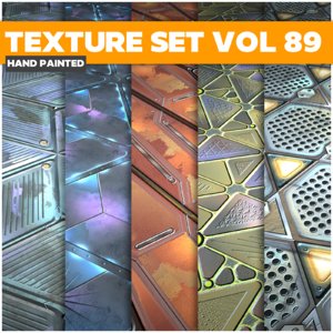 Scifi Vol 89 - Game PBR Textures Texture