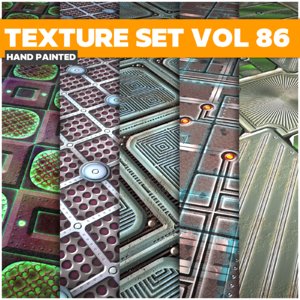 Scifi Vol 86 - Game PBR Textures Texture