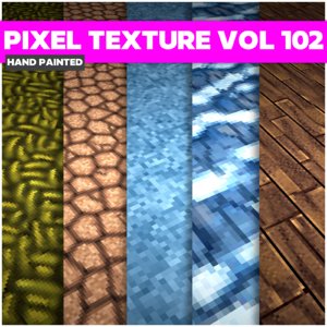 Pixel Vol 102 - Game PBR Textures Texture