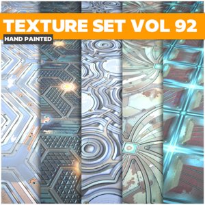Scifi Vol 92 - Game PBR Textures Texture