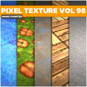 Pixel Vol 98 - Game PBR Textures Texture