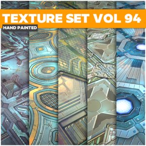 Scifi Vol 94 - Game PBR Textures Texture