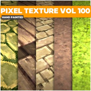 Pixel Vol 100 - Game PBR Textures Texture