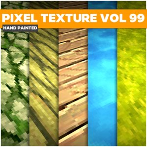 Pixel Vol 99 - Game PBR Textures Texture
