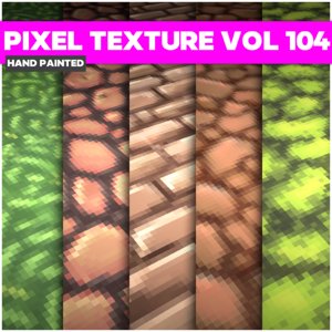 Pixel Vol 104 - Game PBR Textures Texture