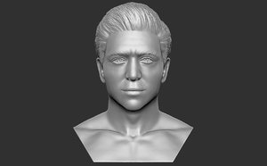 3D bust man printing