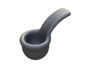 3D model kitchen ladle