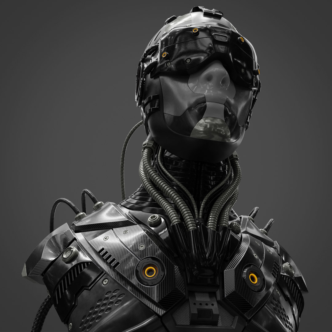 3D character head sci fi - TurboSquid 1657878