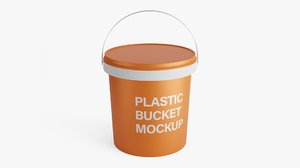 plastic bucket model