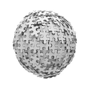 puzzle sphere model